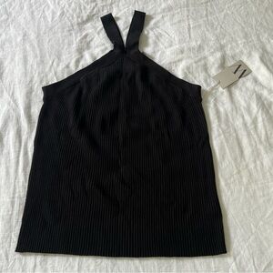 Worthington Sweater‎ Black High Neck Tank